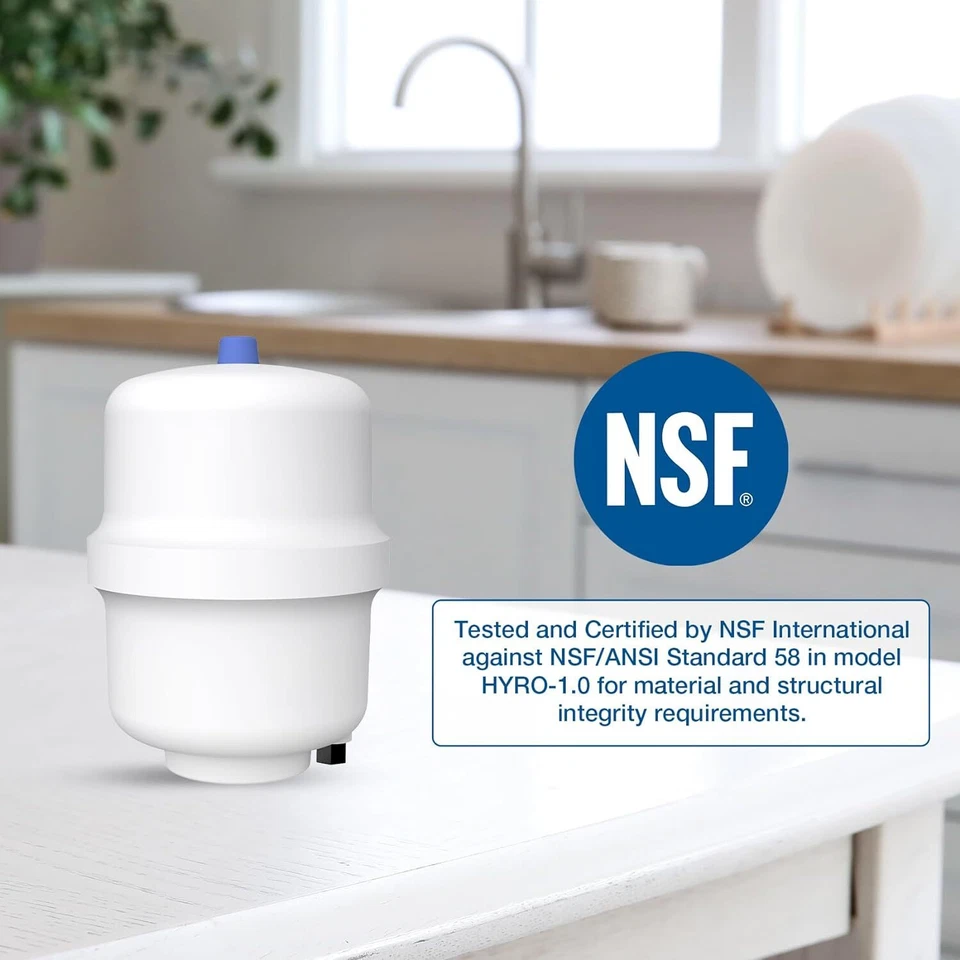 SimPure Water Pressure Tank RO Water Storage for Tankless Reverse Osmosis System - Image 2 of 4