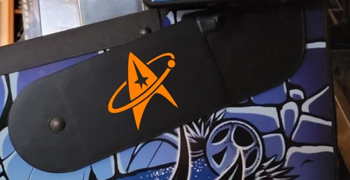 Stern Star Trek Lighted Magnetic Hinge Covers pinball machine mod ORANGE-1478