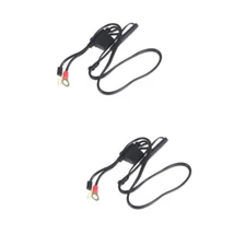 Motorcycle Circuit Cable Power Adapter Charger Portable Battery