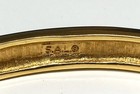 S.A.L. SWAROVSKI AMERICA LIMITED Rhinestone Gold Tone Cuff Bracelet — photo 4