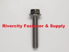 3/8-16x2 Flange Bolts 3/8x16 x 2" Stainless Steel Screws 3/8-16 x 2