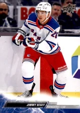 2022-23 Upper Deck Hockey #594 Jimmy Vesey New York Rangers Ext. Series