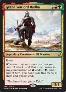 Grand Warlord Radha x4 - Dominaria - NM-Mint, English - Dominaria