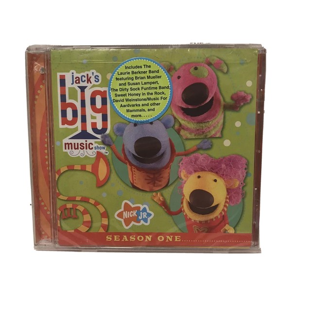Jack's Big Music Show, Season 1 by Various Artists (CD, Sep2006, Nick