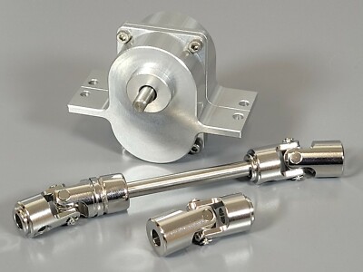 Aluminum 4:1 Auxiliary Transmission Gear Box Case Tamiya 1/14 King Hauler Semi