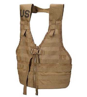 US Marine Corps Usmc Molle Fighting Load Carrier Flc Vest Weste Coyote Brown