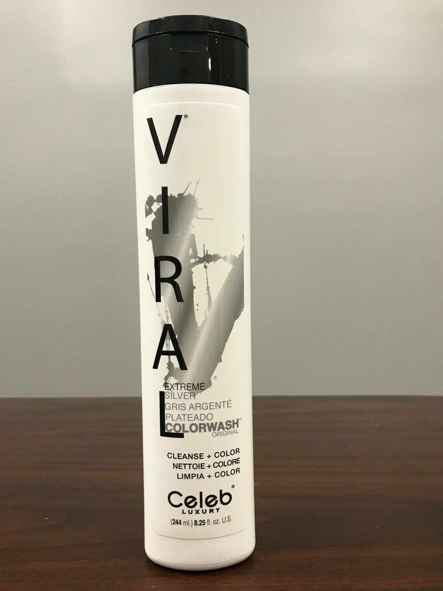 Celeb luxury viral extreme silver colorwash