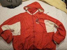 APEX ONE Jacket - Men’s Large Vtg Red St. Louis Cardinals MLB Baseball Full Zip