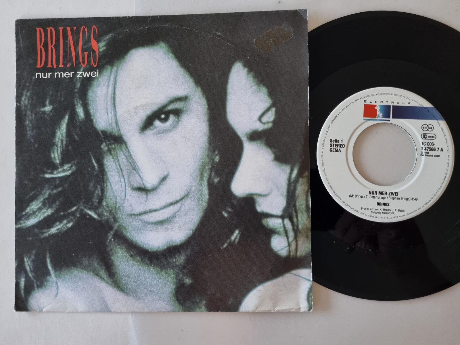 Brings - Nur Mer Zwei 7'' Vinyl Germany