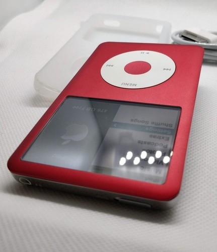 Apple iPod Classic - 6th/7th gen, red+white (3000mah battery, full refurb) - Picture 3 of 5