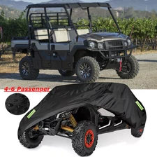 Waterproof Heavy Duty SxS Utility Vehicle Cover For Kawasaki Mule PRO FXT DXT