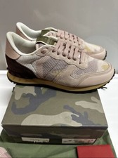Valentino Garavani Rockrunner Rockstud Sneakers 7.5US 38.5Eur. MSRP 590. New 