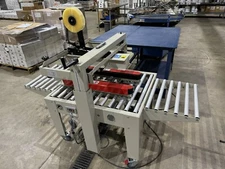Industrial Tape machine, Case Taper, Wheeled, NEW Tape Machine, Semi Auto