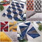 Fluffy Rugs Anti Slip Shaggy Rug Large Soft Living Room Bedroom Carpet Floor Mat