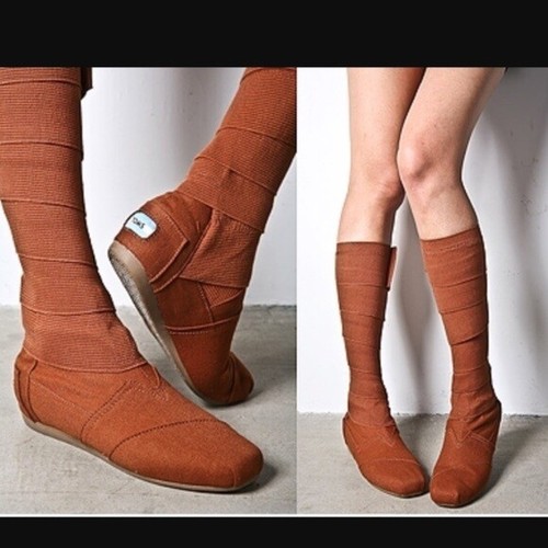 6.5 Canvas Vegan Fabric Shoes Rust 