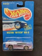 Hot Wheels 1991 Vector Avtech WX-3 #207