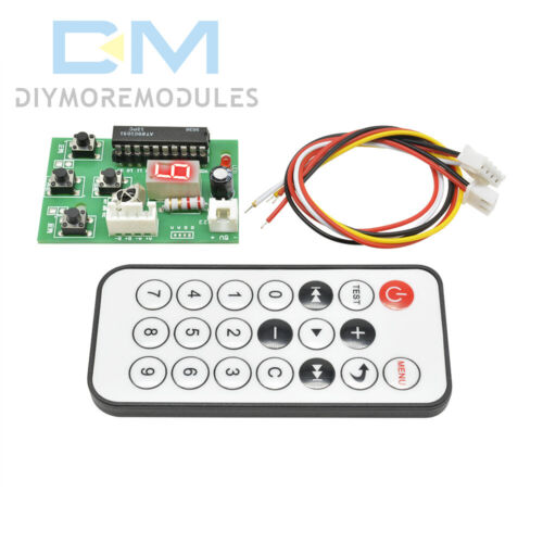 Placa controladora de velocidad ajustable con control remoto de radiocontrol - Imagen 4 de 9