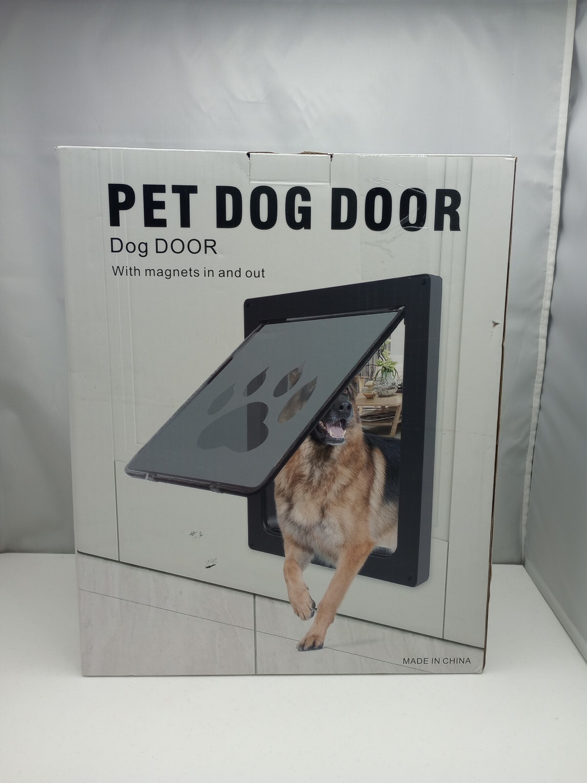 Medium Dog Door for Pets up to 75 Lb Weatherproof Pet Door for Cats and