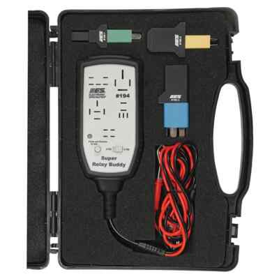 Electronic Specialties 195 Super Relay Buddy Tester 12 Volt Relay Test Kit 