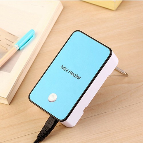 Mini Electric Heater Space Desk Fan Office Home Desktop Winter Warmer Portable - Picture 5 of 12