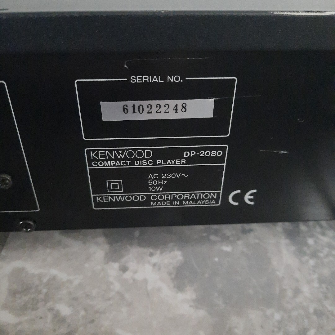 Lecteur Platine CD Kenwood DP2080 Hifi Vintage Fonctionnelle eBay