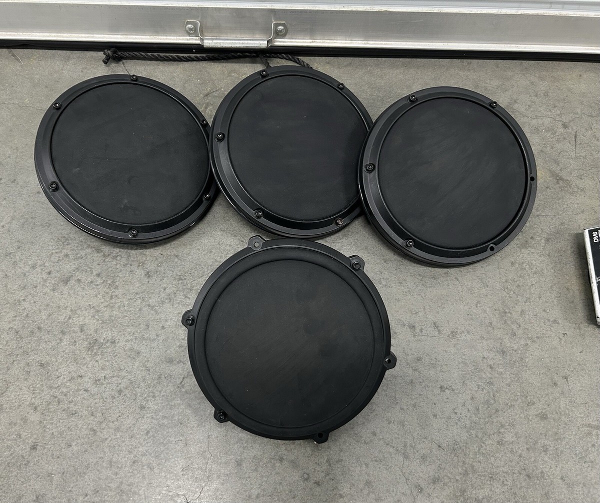 ALESIS DM6 ELECTRONIC DRUM KIT SET 3 TOM PADS & 1 SNARE PAD TESTED