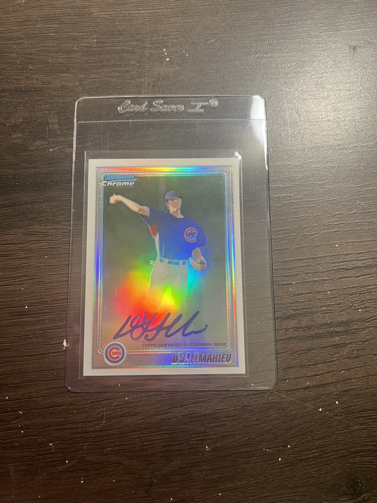 2010 DJ Lemahieu Bowman Chrome Prospects #BCP110 Refractor Autograph /500