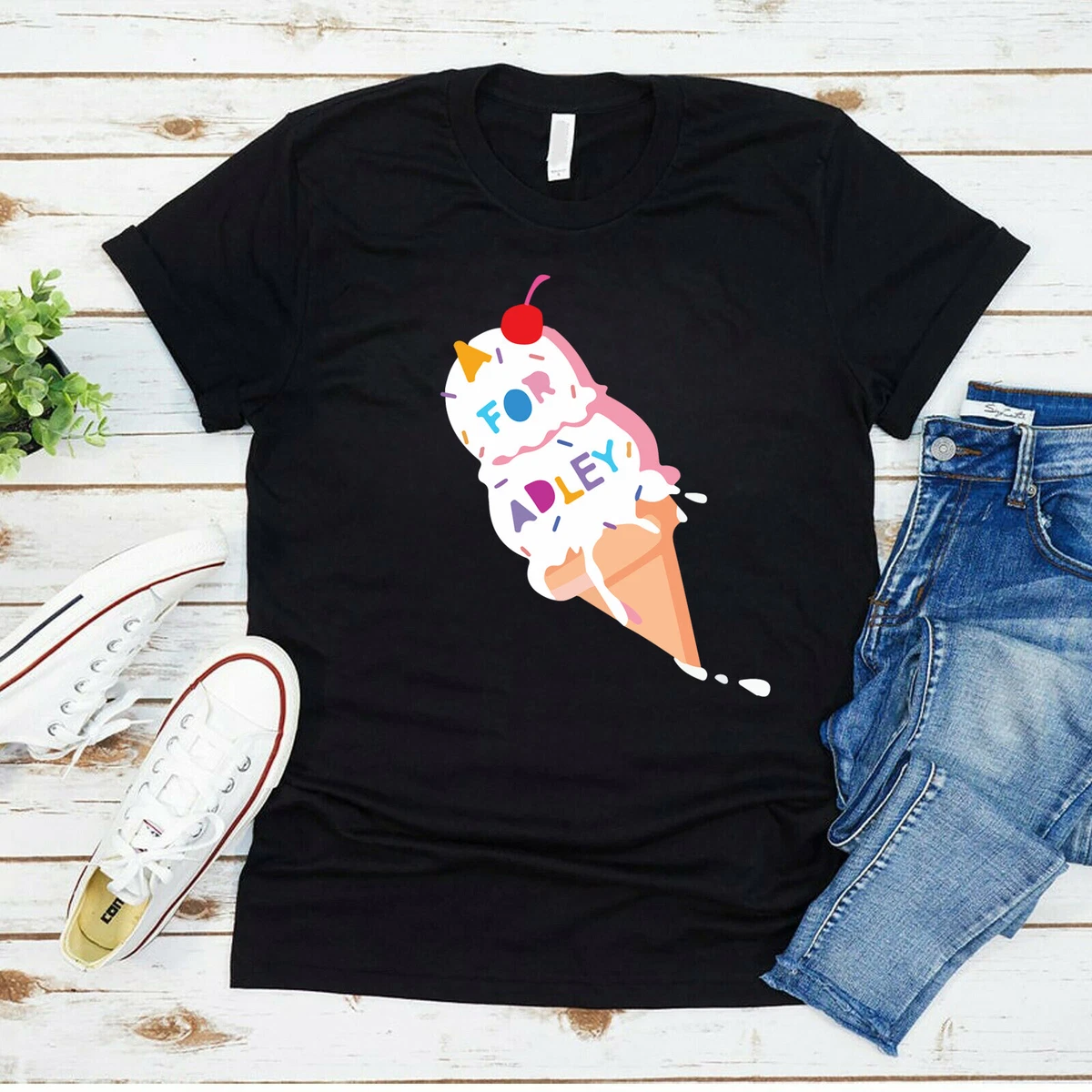 girls ice cream shirt