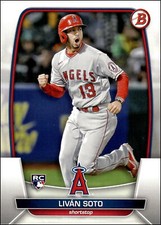 2023 Bowman #46 Livan Soto   Rookie Los Angeles Angels