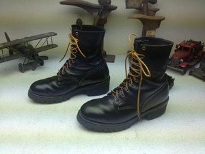 lace up engineer boots