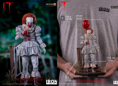 Iron Studios Set It Pennywise/friday 13th Deluxe Version Scale 1
