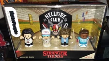 STRANGER THINGS Hellfire Club "Little People" Collector Set NEW/SEALED Fisher-Pr