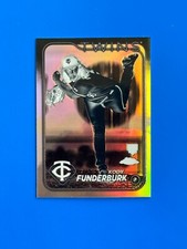 2024 Topps Chrome #297 Kody Funderburk Negative Refractor  TWINS RC