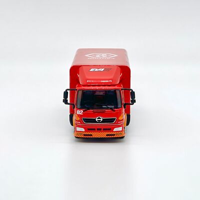 POP RACE 1/64 EVA RACING HINO 500 EVA-02 Transporter Diecast Model