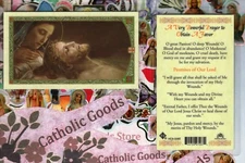 A Very Powerful Prayer to Obtain a Favor  - Laminated Holy Card 338E