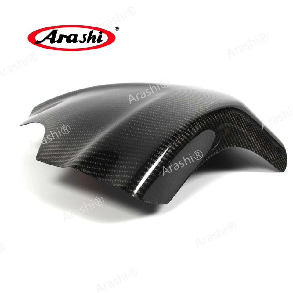 Carbon Fiber Gas Tank Cover Protector For Suzuki GSXR1000 GSX-R 1000 2009-2016 — 第 3/4 张图片