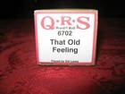 That Old Feeling - QRS Player Piano Roll #6702: Hear It Play! — photo 2