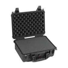Pelican 1450 Watertight Hard Case with Foam Insert - Black