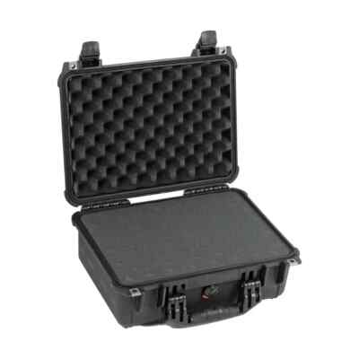 Pelican 1450 Watertight Hard Case with Foam Insert - Black