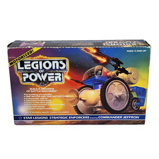 VINTAGE 1986 LEGIONS OF POWER STAR LEGIONS STRATEGIC ENFORCERS COMMANDER JEFFRON