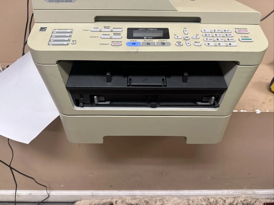 Brother MFC-7360N All In One Monochrome Laser Printer Copy Fax Scan Read - Image 2 of 4