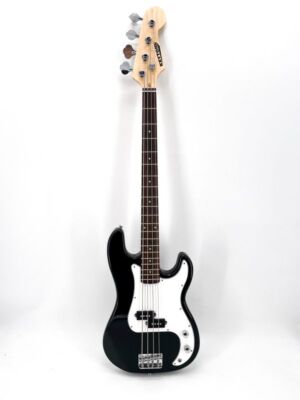 Keytone PB E-Bass Natur Jumbofrets Maple Neck Einsteiger Schüler Bassgitarre