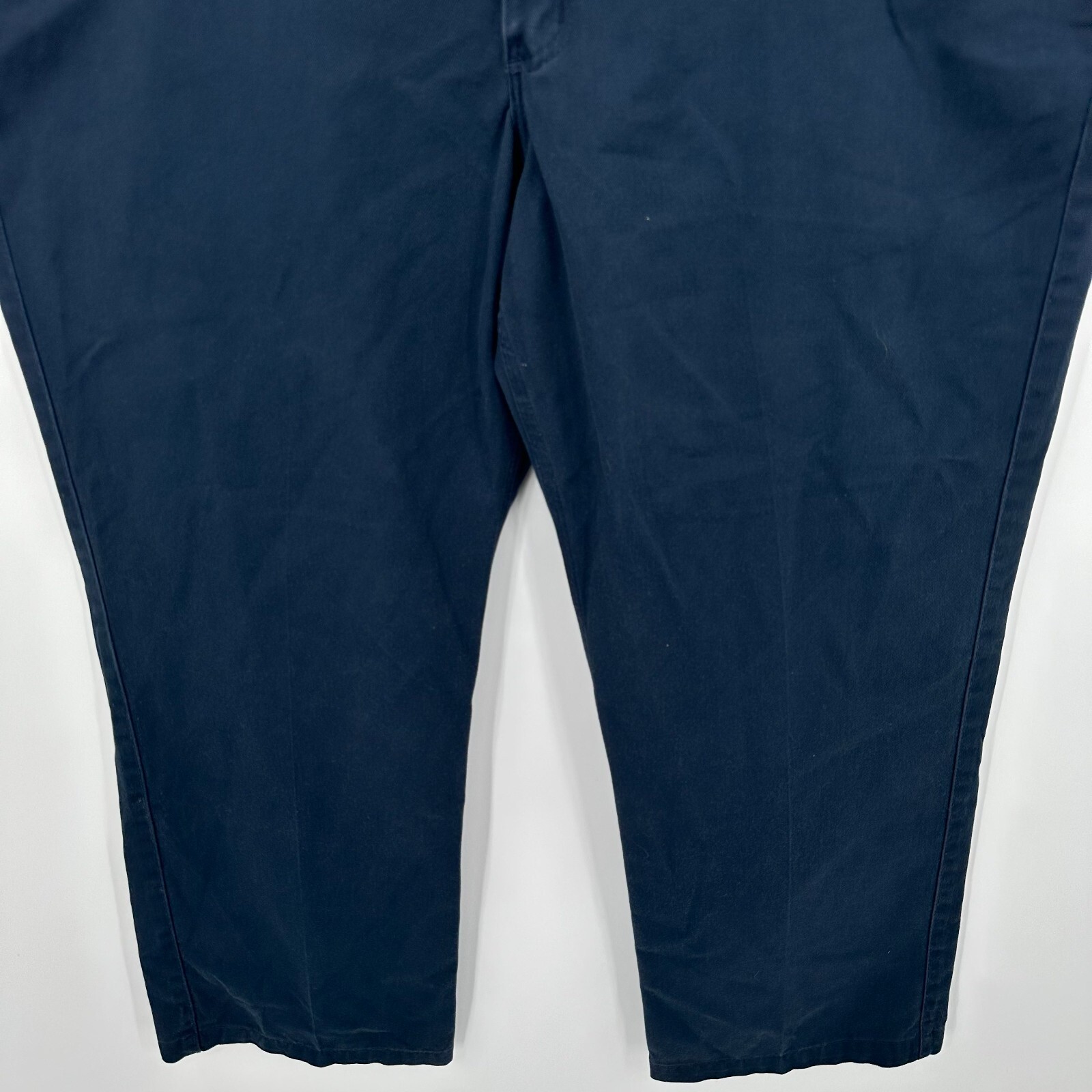 Carhartt Crop Pants Men's 44x30 Blue Solid Relaxed Fit High Rise Slash Pockets thumbnail 6
