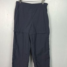 Royal Robbins Navy Blue Convertible Crop Cargo Outdoor Pants 10