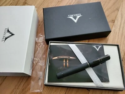 VISCONTI HOMO SAPIENS LAVA DARK AGE OVERSIZED FOUNTAIN PEN SALE - Image 1 of 4