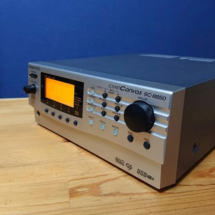 Roland SC-8850 SC8850 SOUND Canvas General MIDI sound modules Used