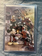 Copertina esclusiva Marvel Comics #1000 D23 Expo (Marvel 2019) Key, Topolino, Ramos