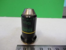 ZEISS GERMANY PH1 OBJECTIVE 10X  /160 OPTICS MICROSCOPE PART AS PICTURED U8-B-39