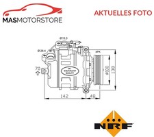 KOMPRESSOR KLIMAANLAGE NRF 32433 A FÜR BMW 5,7,E60,E61,E67 3L,2.2L,2.5L,2L