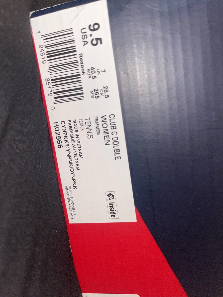 Reebok Club C Double Cardi B Dynpink Women's 9.5 | eBay